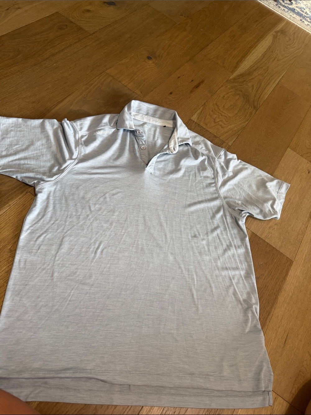 Columbia Light Gray Men's Polo